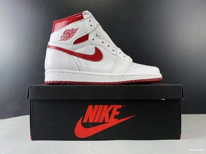 Cheap TBkick 555088-103 Metallic 1 Air Jordan (2017) Retro Red 0603